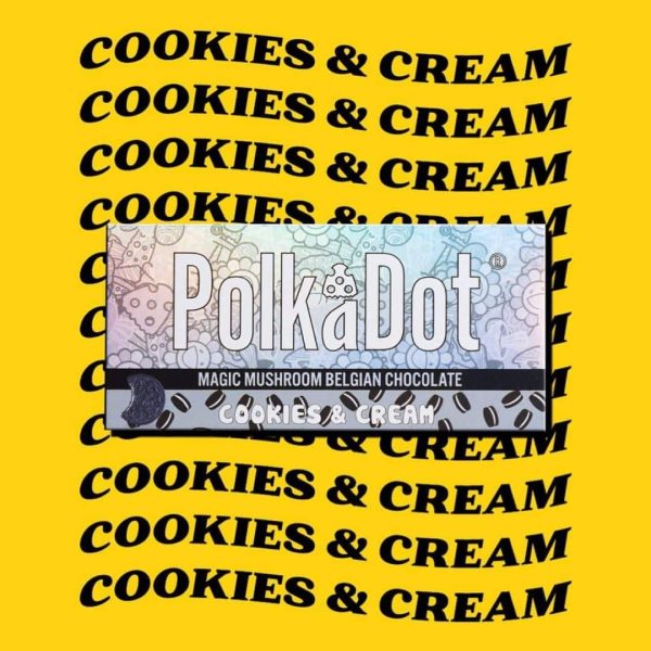 POLKADOT – COOKIES & CREAM CHOCOLATE BAR (4000mg)