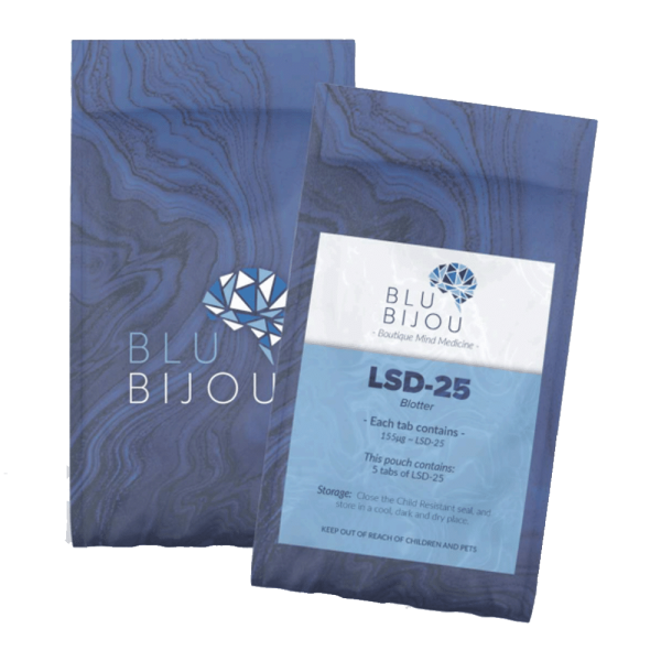 BLU BIJOU – LSD-25 5x BLOTTER TABS (155µg each)