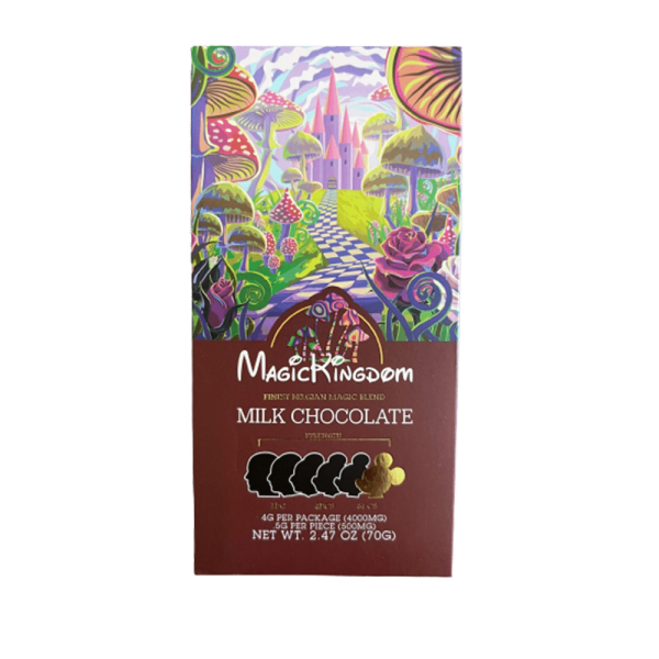 MAGIC KINGDOM – MILK CHOCOLATE BAR (4000mg)