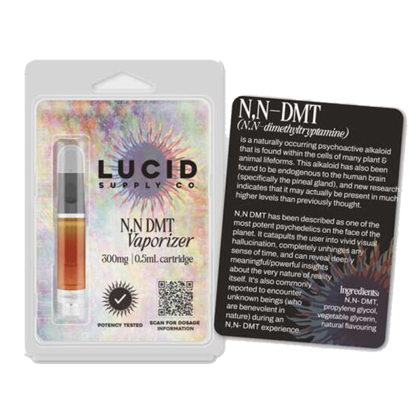 LUCID SUPPLY CO - N, N- DMT 1mL VAPE CARTRIDGE (700mg)