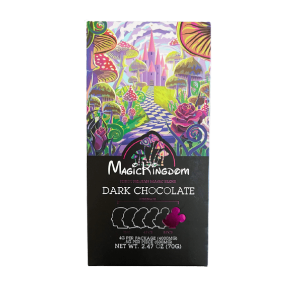 MAGIC KINGDOM – DARK CHOCOLATE BAR (4000mg)