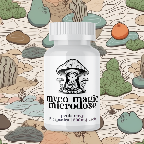 MYCO MAGIC MICRODOSE – PENIS ENVY CAPSULES (15 x 200mg)